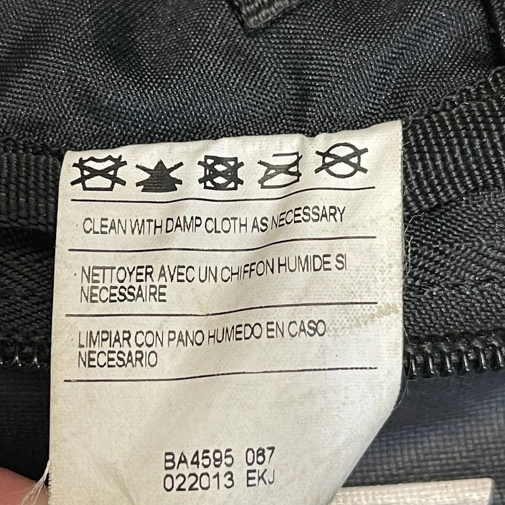 Nike BA4595-067 Max Air Black Polyester Athletic School Work Travel Backpack Bag